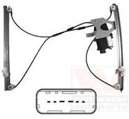 VAN WEZEL 4332262 -  Подъемное устройство для окон